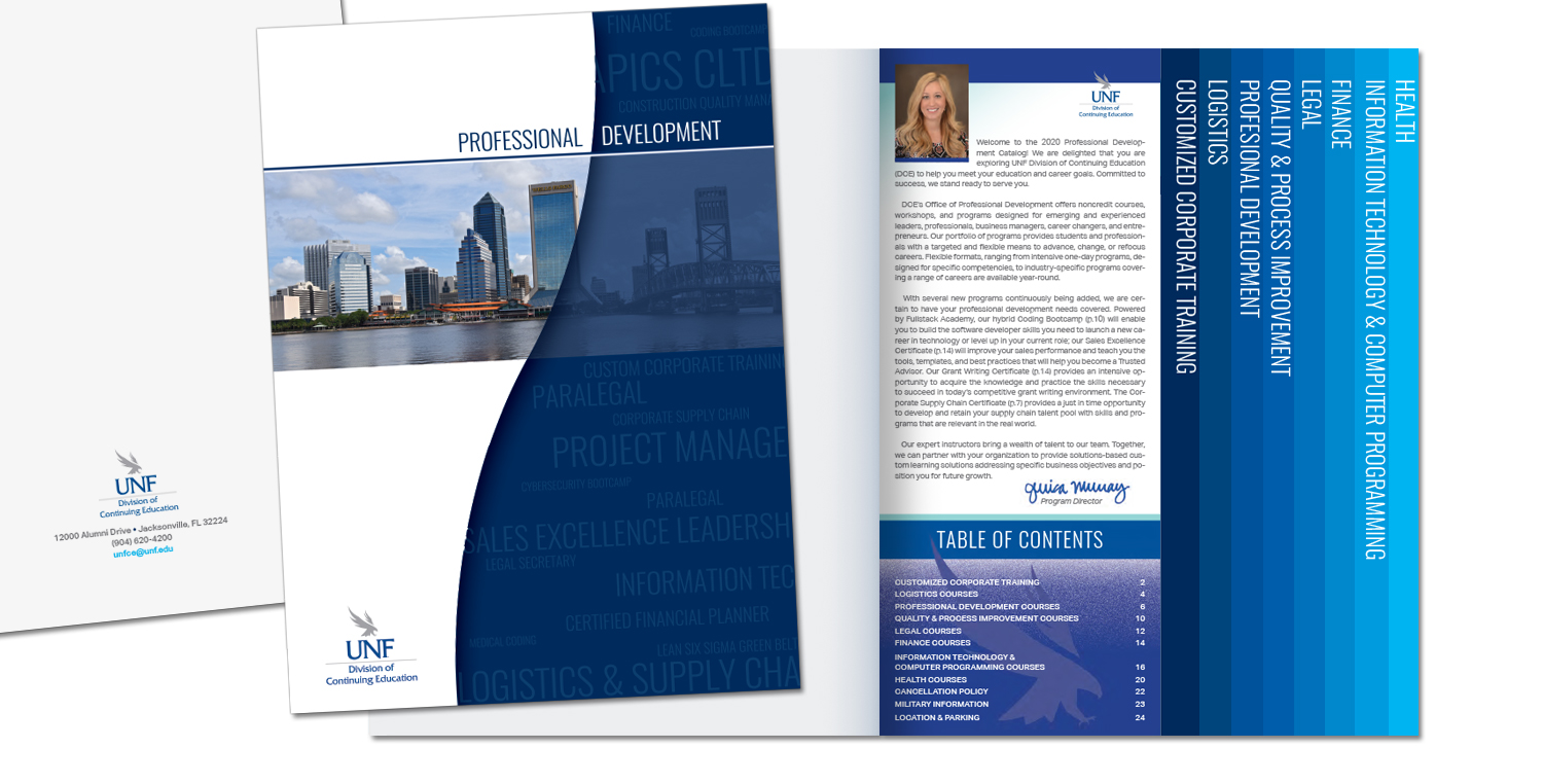 UNF professional development catalog
