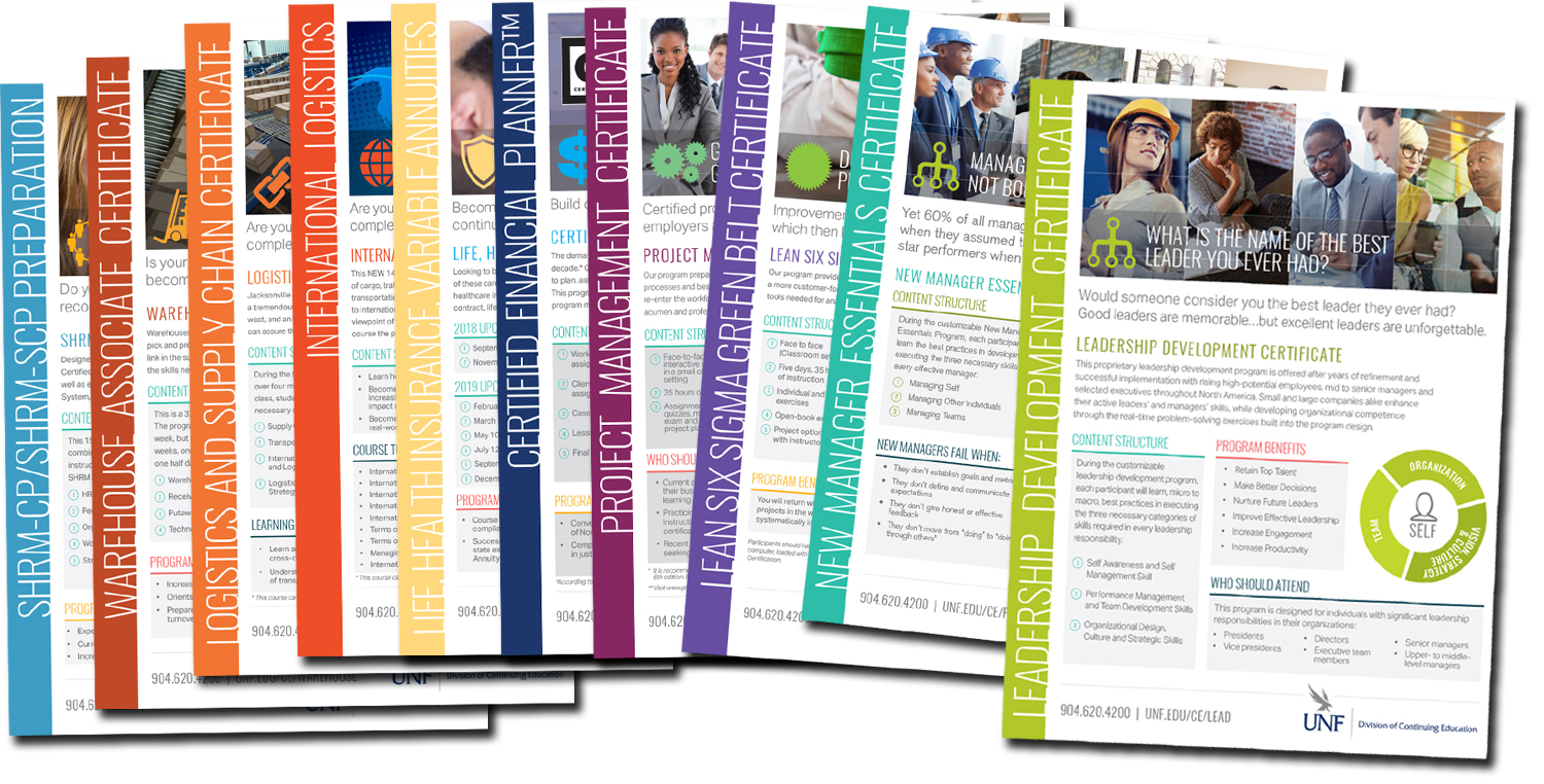 professional development flyers